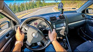 2006 Volkswagen Jetta  19 TDI 105 hp  POV Test Drive [upl. by Norean]