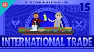 Imports Exports and Exchange Rates Crash Course Economics 15 [upl. by Valer]