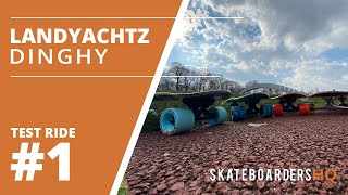 Landyachtz Dinghy Test Ride  This Commuter Skateboard Rocks [upl. by Erehs191]