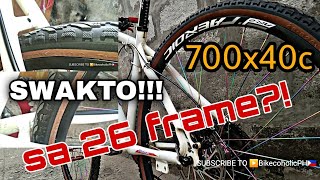 Sakto Lang Sa 26 Frame 700x40c  BikecoholicPH [upl. by Erastus]