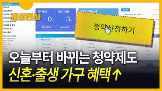 세상만사 청약 결혼 패널티 개선 ··· 다자녀 특공 기준 완화 [upl. by Conners]