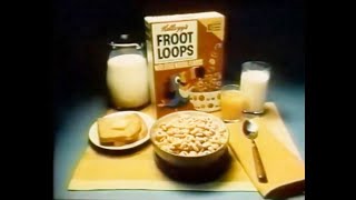 Froot Loops Cereal Animated Commercial 1976 [upl. by Nesyrb]