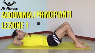 🐢Addominali principiantiLezione 110🐢Circuit Training 15 Reps [upl. by Baldwin]