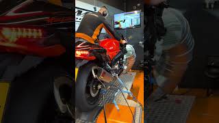 Hayabusa 2024 Akrapovic Exhaust system on dyno 🚀🚀 Let’s make it fly CARMO🔥 200BHP [upl. by Llerred486]