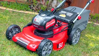 Craftsman V60 Cordless Mower Reviewed [upl. by Norrad]