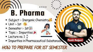 Impurities In Pharmaceutical Substances  Sources Of Impurities  Pharmaceutical Inorganic Chemistry [upl. by Teerpnam]