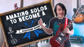 5 AMAZING Guitar Solos You Should LEARN Beginner To Guitar God [upl. by Akere]