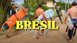 TRIP WINGFOIL BRÉSIL Ep1 Ibiraquera 🌴 [upl. by Elleved756]