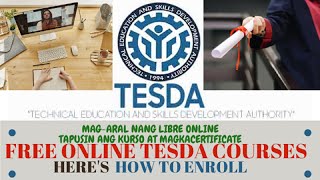 TESDA Online Registration Step by Step [upl. by Lenrow306]