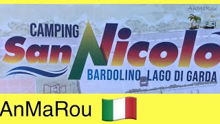 🇮🇹 Gardasee Bardolino Camping San Nicolo Italien [upl. by Hsemin]