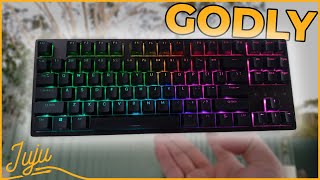 Durgod K320 Taurus Nebula  GODLY Silent Mechanical Keyboard [upl. by Arathorn10]