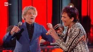 Fausto Leali e Donatella Milani cantano quotA chiquot  Ora o mai più 08062018 [upl. by Ynelram281]