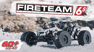 Introducing the ARRMA FIRETEAM 6S BLX Speed Assault Vehicle ARA7618 [upl. by Mikael]