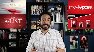 MoviePass Vs AMC AList Sinemia amp Cinemark  Which is the Best Plan [upl. by Acinoryt]