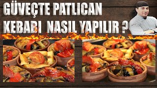 Evde PATLICAN KEBABI GÜVEÇTE NASIL YAPILIR patlıcanlıyemekler patlıcankebabı doritos foodlover [upl. by Linskey796]