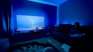 Philips Hue  75inch Philips Ambilight TV [upl. by Stephenson512]