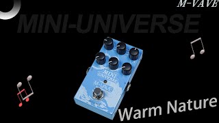 MVAVE New MINIUNIVERSE Effector Effect Display [upl. by Attenrad]