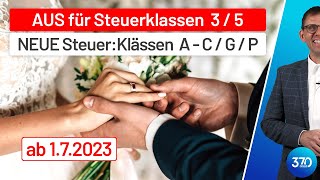 Zum 1 APRIL 🤣 AUS für die Steuerklassen 3 und 5 Änderungen für Ehegatten Ehegattensplitting [upl. by Rennob]