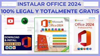 🎈INSTALAR OFFICE 2024 GRATIS Y LEGAL [upl. by Ielhsa]