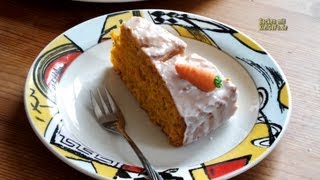 Möhrenkuchen nach dem Motto Hatt du Möhrchen mutt du backen [upl. by Evad]