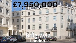 £7950000 Belgravia Flat  London Real Estate [upl. by Yannodrahc]