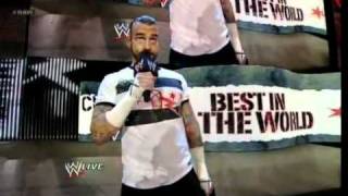 CM Punk sings the Goodbye Song to John Laurinaitis HQ [upl. by Bouldon]