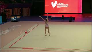 Mirano Kita JPN Ball Qualification 40th FIG Rhythmic Gymnastics World Championships 2023 [upl. by Nerw]