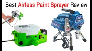 Best Airless Paint Sprayer Review 2024 [upl. by Fiedling806]