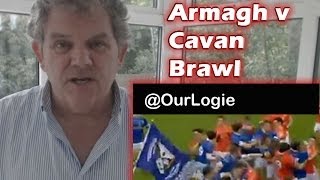 Armagh v Cavan Brawl  Fight Before The Match [upl. by Layla]