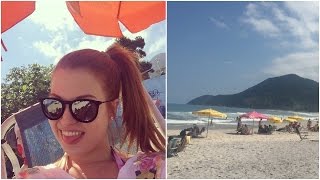 Praia no Feriado  Vlog  Fabi Santina [upl. by Hourihan]