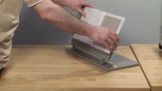 How To Make A Hard Cover Book With A Perfect Binding Machine [upl. by Solnit336]