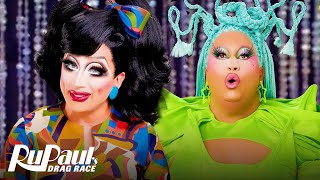 The Pit Stop AS8 E07 🏁  Bianca Del Rio amp Deja Skye Crack The Code  RuPaul’s Drag Race AS8 [upl. by Rosa]