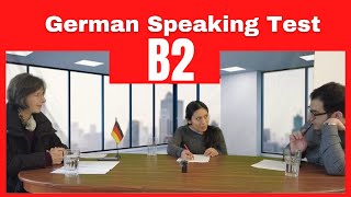 Germanspeaking Test Level B2 Mündliche Prüfung telc B2 2023 [upl. by Nos]