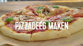 Hoe maak je pizzadeeg  Als een echte chef [upl. by Yeblehs701]