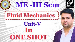 UNIT5 I ONE SHOT I FLUID MACHINERY [upl. by Brunk441]