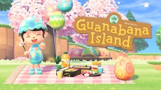 final cherry blossoms in animal crossing new horizons 🌸 [upl. by Anada]