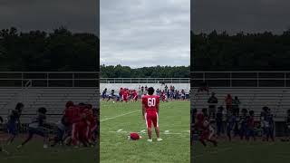 Pennsgrove highschool football 1st scrimmage of the 2024 season scrimmage football [upl. by Jereld]