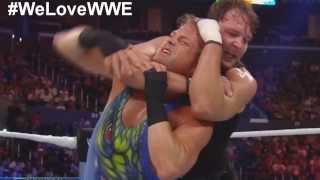 RVD vs Dean Ambrose  United States  SummerSlam 2013  HD [upl. by Aryan]