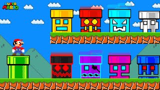 Mario DON’T FALL into The Wrong Pipe GEOMETRY DASH Characters [upl. by Nerrot]