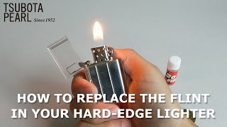 HOW TO REPLACE THE FLINT IN YOUR HARDEDGE LIGHTER [upl. by Aipmylo608]