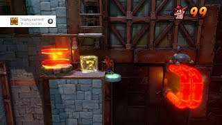 Crash Bandicoot NSane Trilogy  On Cloud 99 Trophy Easiest amp Fastest Way to get Lives [upl. by Amak431]