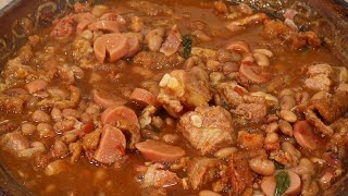 FRIJOLES CHARROS CON COSTILLAS [upl. by Laine938]