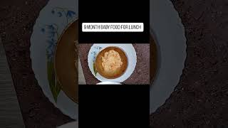 9 MONTH BABY FOOD FOR LUNCH [upl. by Salina]