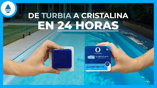 💧Tratamiento Agua Turbia sin Aspirado  ✅ Solución 2024  🟦 Gel Clarificante [upl. by Mcgruter788]