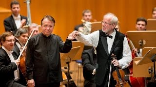 Gidon Kremer amp Mikhail Pletnev play Schumann  quotIntermezzoquot from FAE Sonata Budapest 2016 [upl. by Jennica]