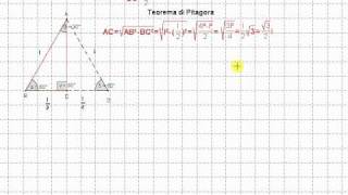 triangolo 30Â° 90Â° 60Â° [upl. by Amin]