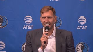 Dirk Nowitzki talks about induction into Hall of Fame [upl. by Lindblad413]