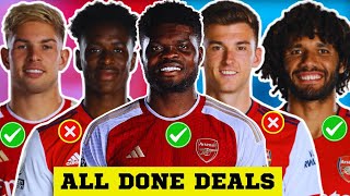 ALL ARSENAL DONE DEALS  PART ONE [upl. by Berga]