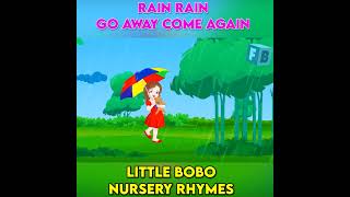 Rain Rain Go Away Come Again  Children Nursery Rhymes with Lyrics  Flickbox Kids Songs shorts [upl. by Anasiul767]