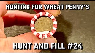 Hunting For Wheat Pennies in Hunt and Fill 24 [upl. by Aleetha]